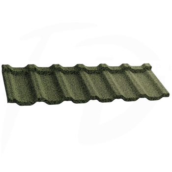 Blizzard - pokrycie dachowe z kruszywem skalnym kolor zielony Jade